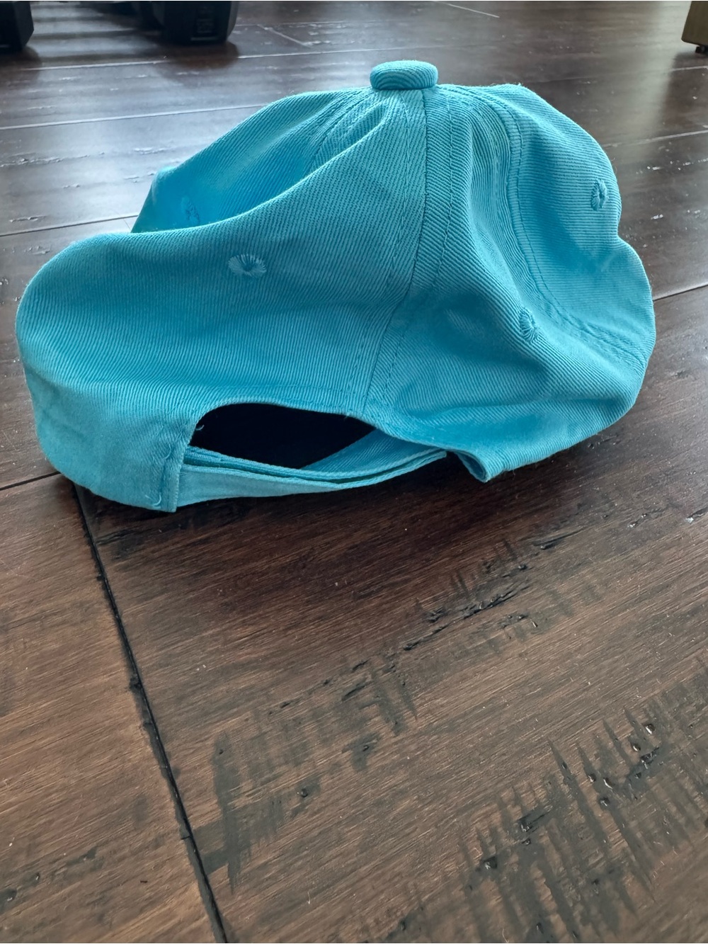 The Finnish Long Drink Embroidered Baseball Cap - Aqua - Picture 4 of 5
